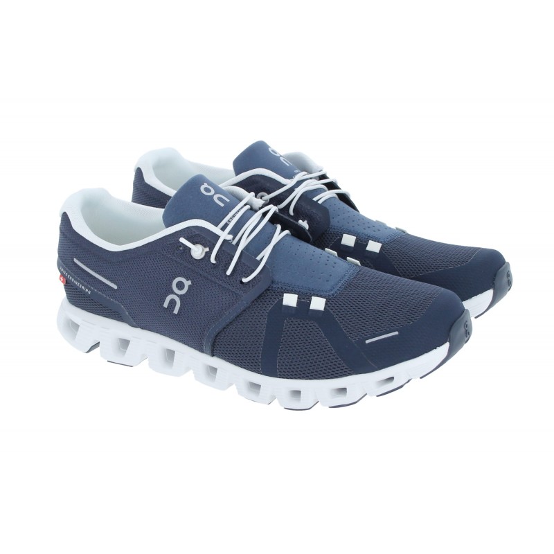 ON Cloud 5 Waterproof | Mens Trainers | Midnight/White
